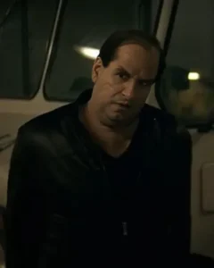 The Penguin Colin Farrell Black Leather Jacket