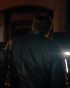 The Penguin Colin Farrell Black Leather Jacket