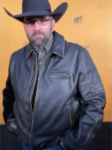 Yellowstone S05 Jake Ream Black Jacket