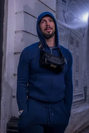 Andrew Tate Top Blue Tracksuit