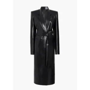 Elle Fanning NYC Night Out Coat