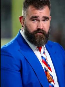 Jason Kelce Blue Suit