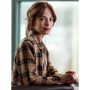 Murder In A Small Town Cassandra Lee Plaid Blazer