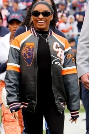 Simone Biles Custom Varsity Jacket