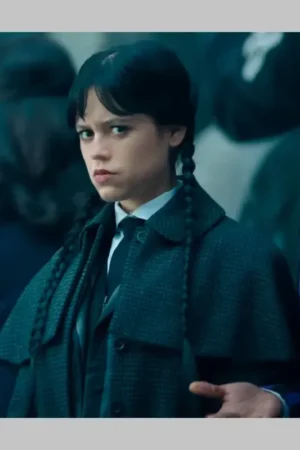 Wednesday S02 Wednesday Addams Wool Coat