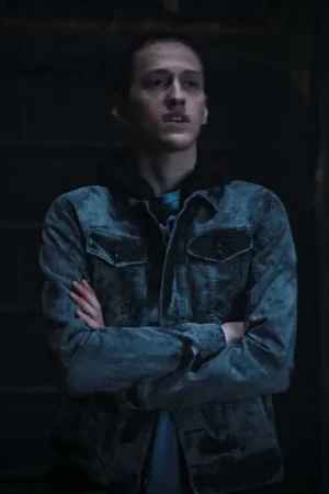 Wednesday S02 Xavier Thorpe Denim Jacket