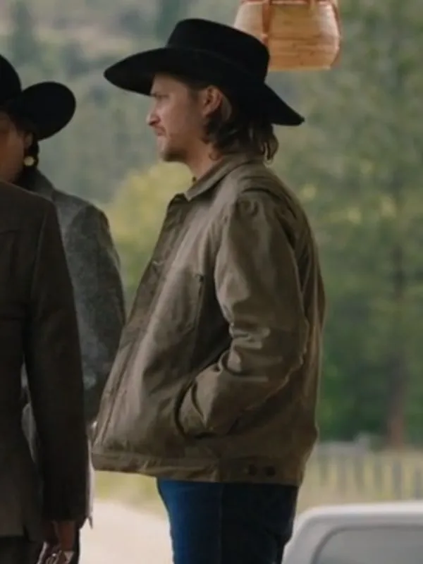 Yellowstone S05 Kayce DuttonĀ Green Jacket