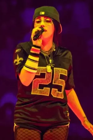 Billie Eilish Hit Me Hard And Soft Tour Black 25 Jersey