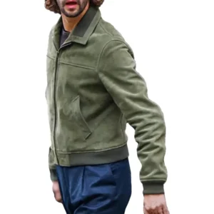 Black Doves Ben Whishaw Suede Jacket