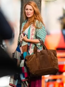 It Ends With Us 2024 Lily Bloom Paisley Shirt