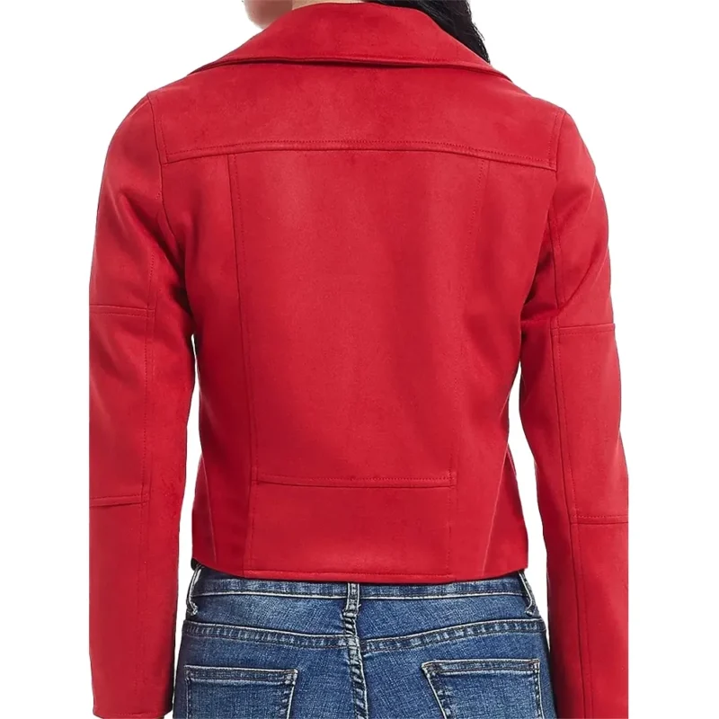 Doctor Who Nicola Coughlan Red Jacket