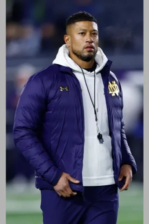 Marcus Freeman Notre Dame Jacket