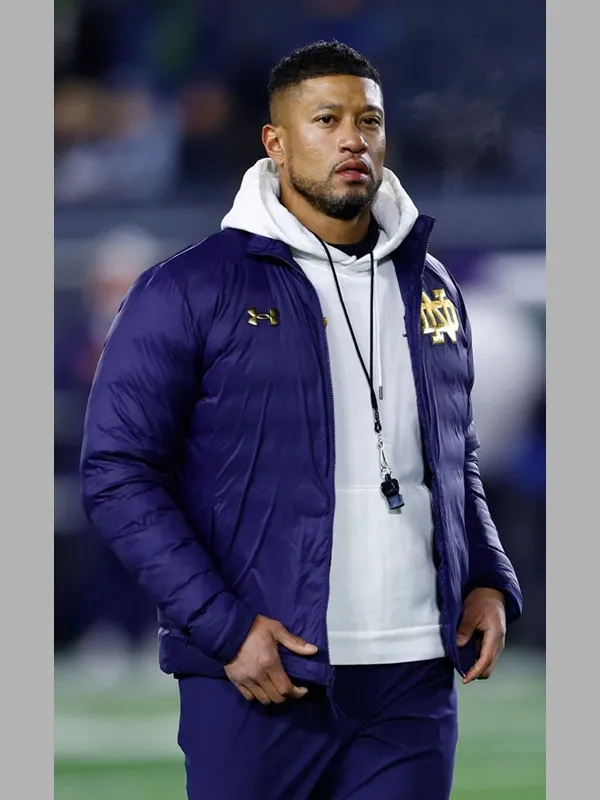 Marcus Freeman Notre Dame Jacket