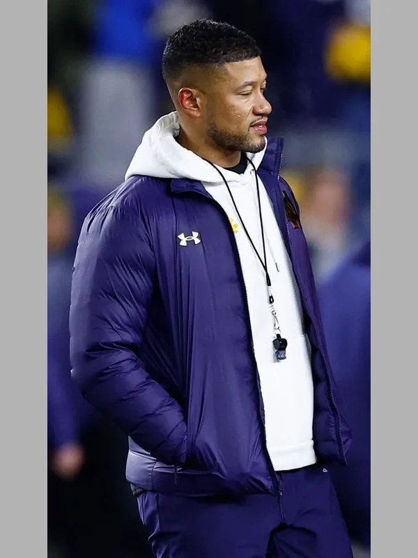Marcus Freeman Notre Dame Jacket - Image 2