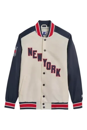 New York Rangers The Renegade Varsity Jacket