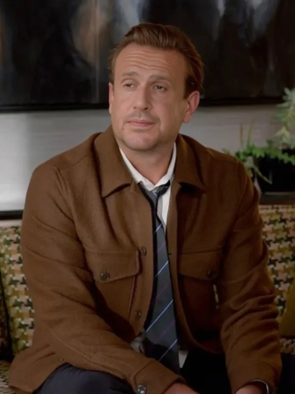Shrinking Jason Segel Brown Jacket