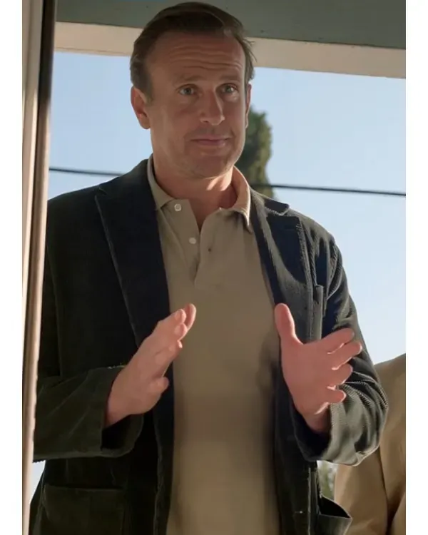 Shrinking S02 Jason Segel Black Blazer - Image 2