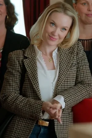 The Perfect Setting Laci J Mailey Checked Blazer