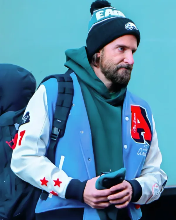 Bradley Cooper NY Blue & White Jacket