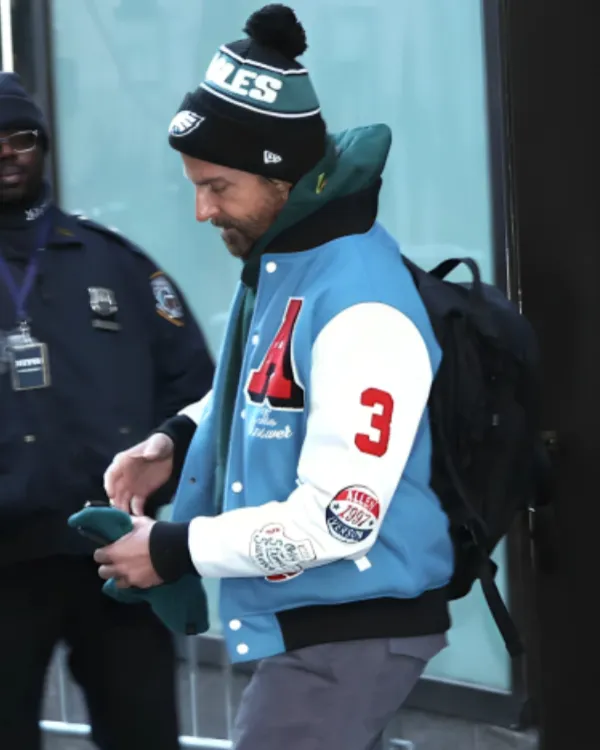 Bradley Cooper NY Blue & White Jacket