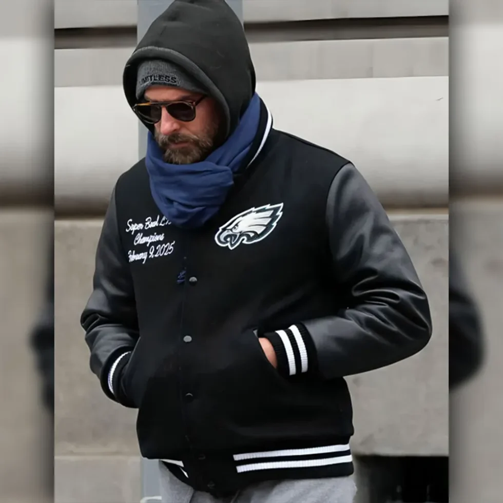 Bradley Cooper NYC Eagles Wool Jacket