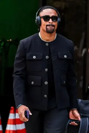 The Today Show Jalen Hurts Black Jacket