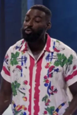 Alex Vs America S04 Eric Adjepong Garden Print Shirt