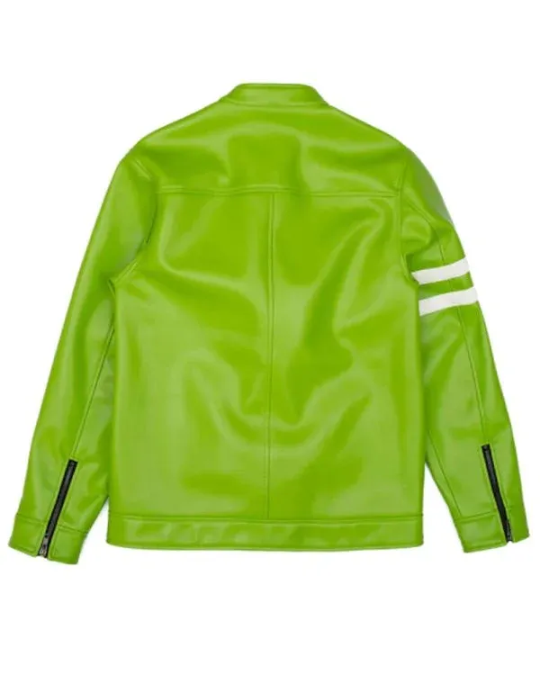 Ben 10 Green Leather Jacket