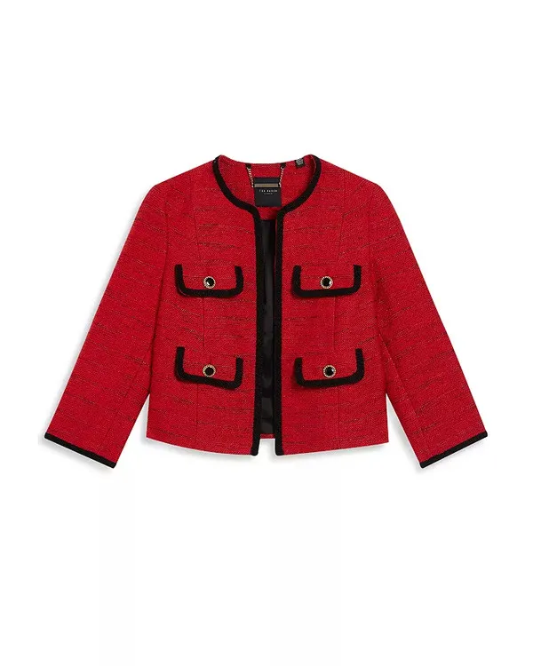 Elsbeth S02 Carrie Preston Red Tweed Jacket