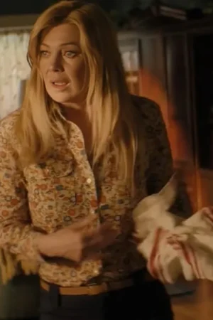 Good American Family Ellen Pompeo Floral Shirt