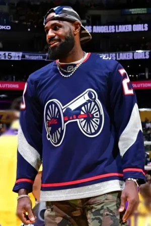 LeBron James Columbus Blue Jersey