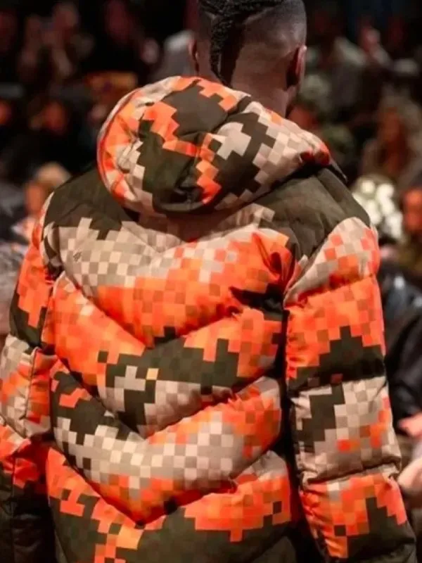 Pharrell Williams Paris Fashion Week Puffer Jacket