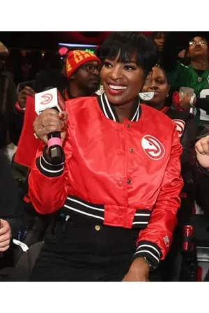 Shamea Morton Atlanta Hawks Varsity Jacket