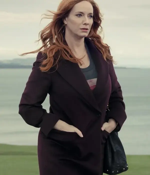 Small Town Big Story 2025 Christina Hendricks Coat