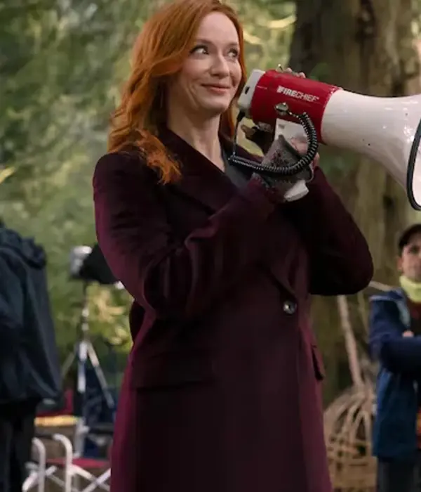 Small Town Big Story 2025 Christina Hendricks Coat