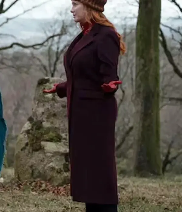 Small Town Big Story 2025 Christina Hendricks Coat