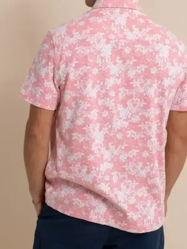 The White Lotus S03 Saxon Ratliff Beachcast Floral Print Shirt