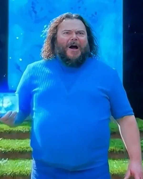 A Minecraft Movie Jack Black Sweater