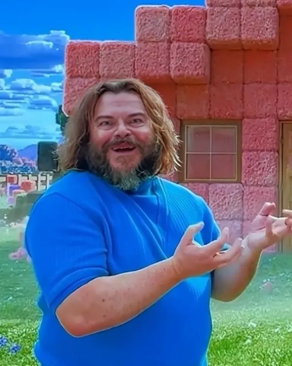 A Minecraft Movie Jack Black Sweater