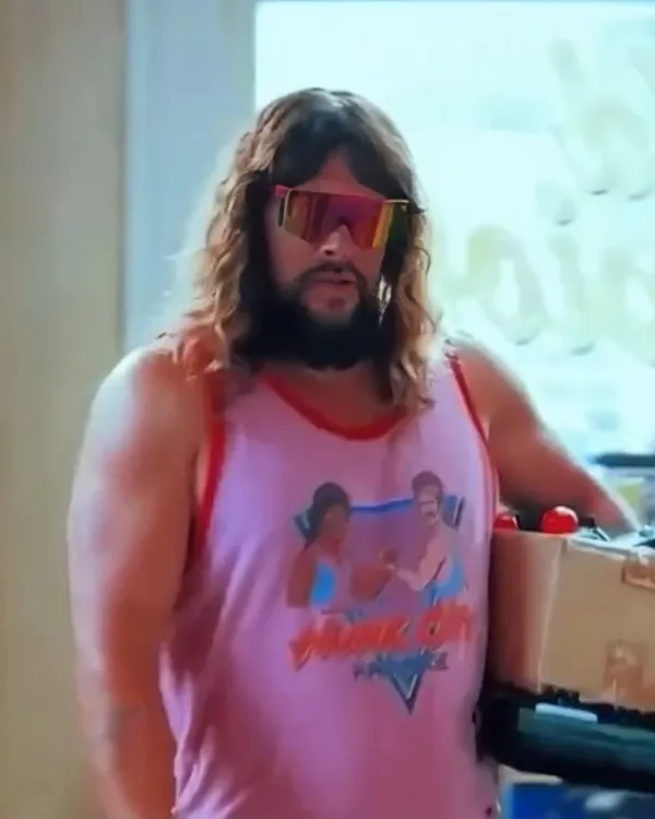A Minecraft Movie Jason Momoa Pink Tank Top