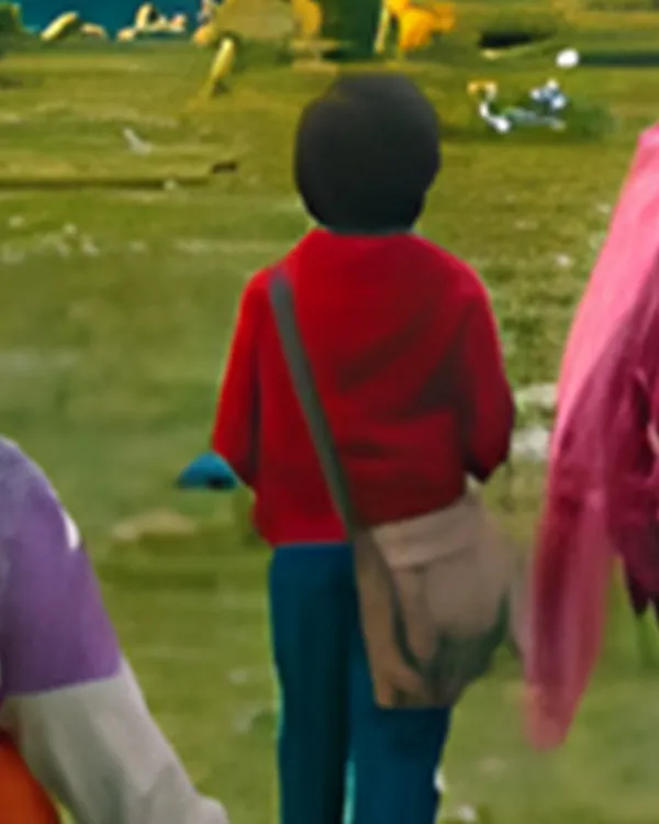 A Minecraft Movie Sebastian Eugene Hansen Red Hoodie