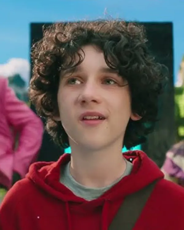 A Minecraft Movie Sebastian Eugene Hansen Red Hoodie