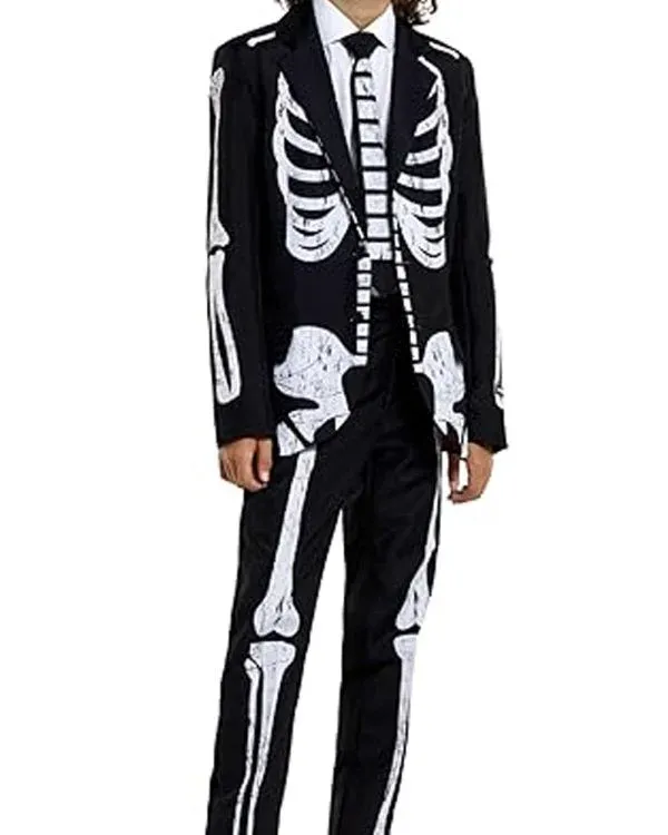 American Idol S23 Presley Cash Black Skeleton Suit