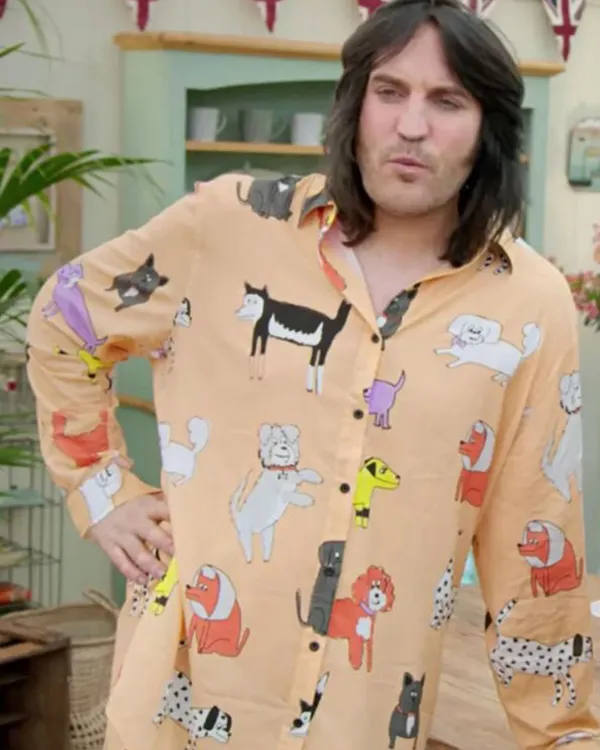 Bake Off Noel Fielding Dog Shirt