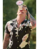 Battle Camp S01 Taylor Lewan Floral Black Shirt