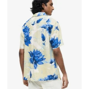 Below Deck Down Under S03 Nicolas Cattelan Floral Print Shirt