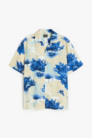Below Deck Down Under S03 Nicolas Cattelan Floral Print Shirt