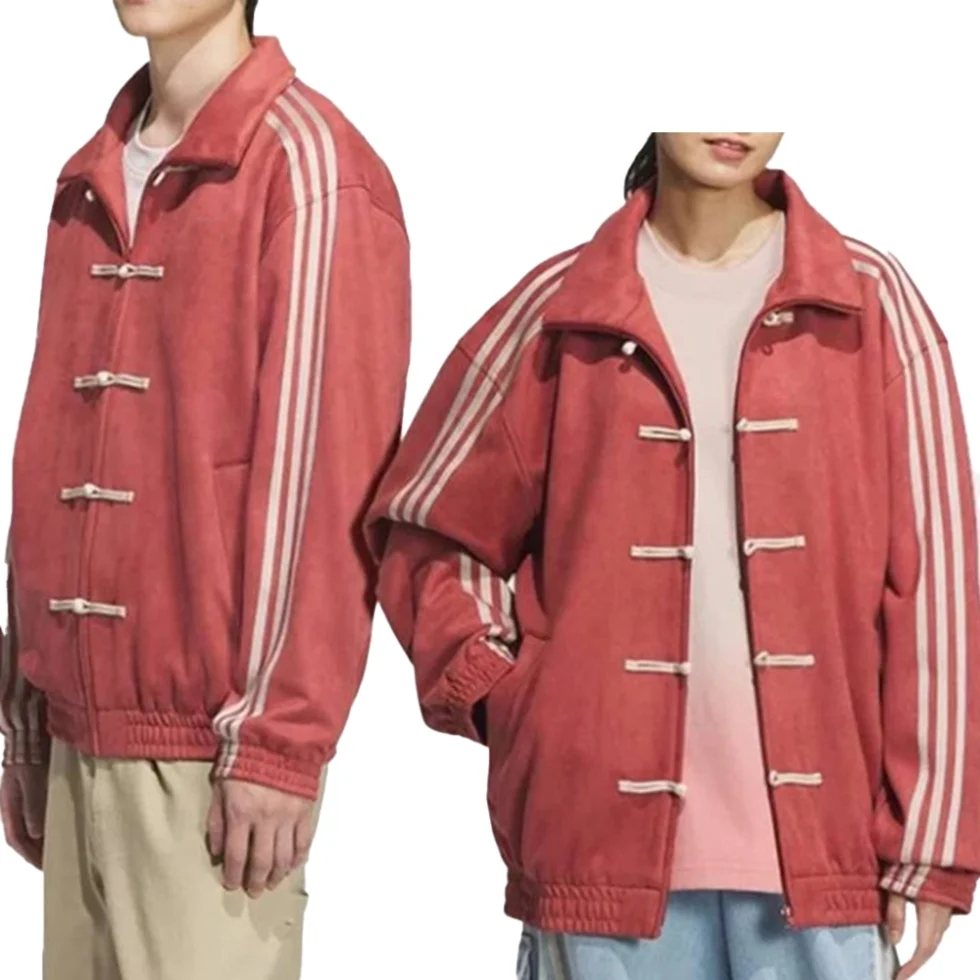 Chinese New Year Multicolor Red Jacket Unisex