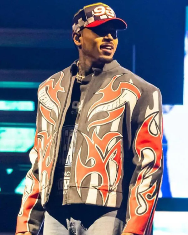 Chris Brown Tycoon Music Festival Jacket