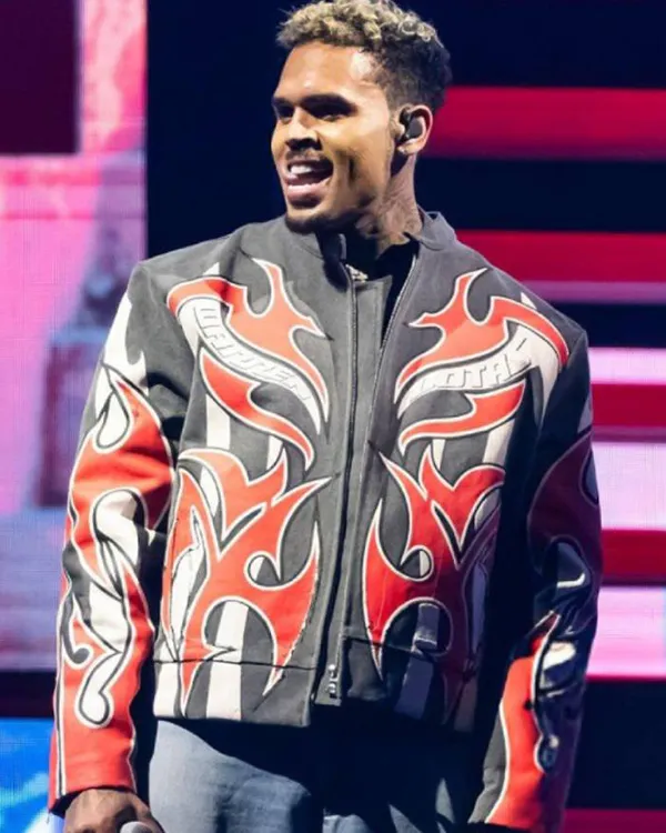 Chris Brown Tycoon Music Festival Jacket